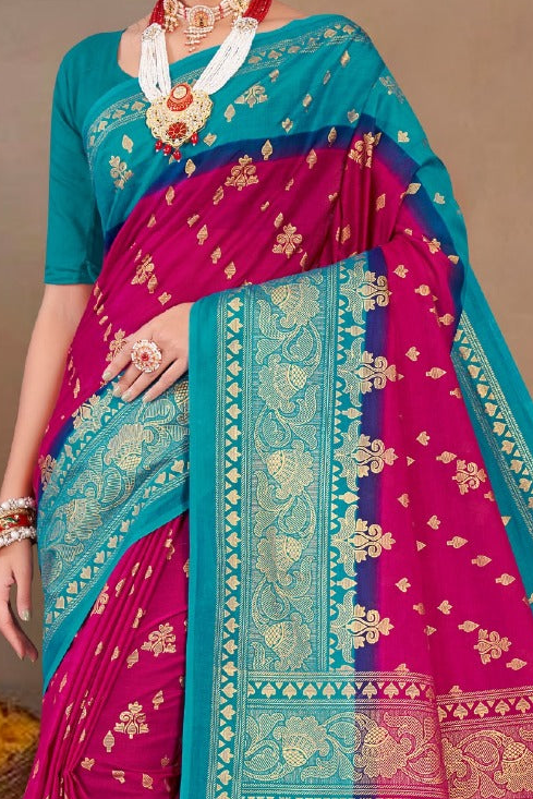 Gold Star Malai Cotton Printed Saree 2967