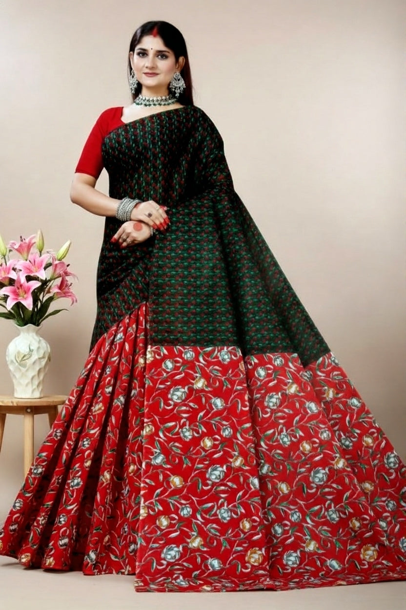 Raasa Cotton Printed Saree 10771