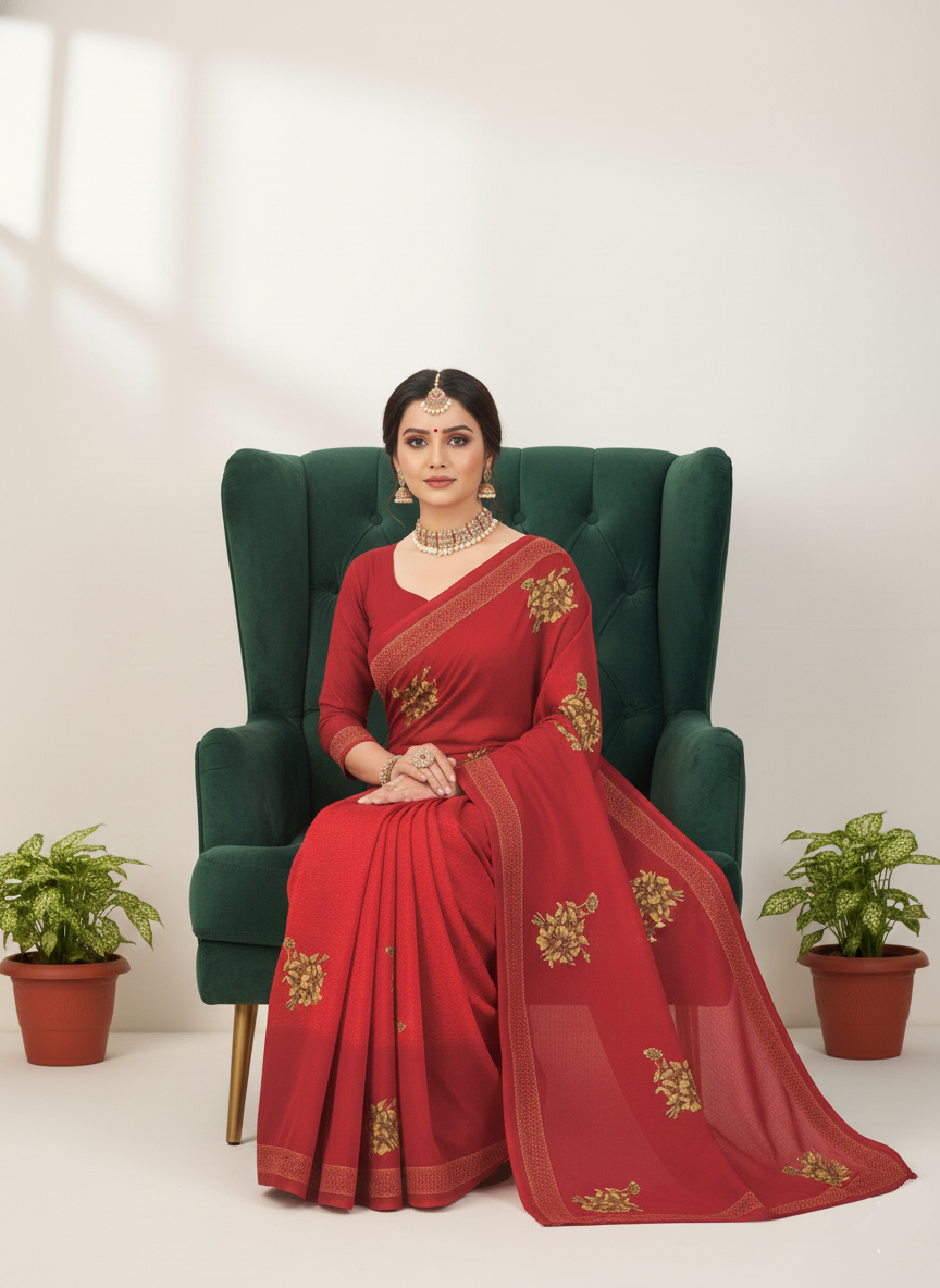 Nancy V- Cotton Saree