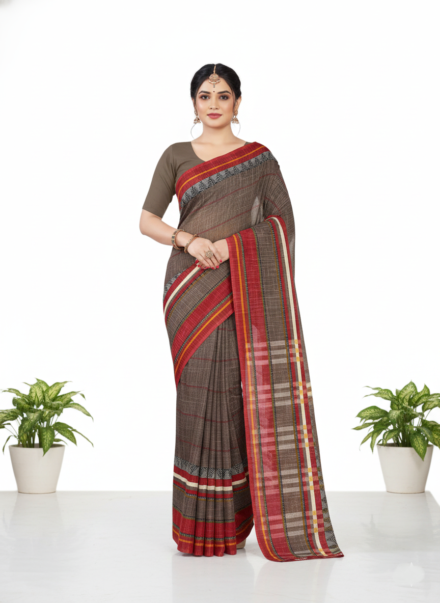 Velvet Touch V- Soft Cotton Saree