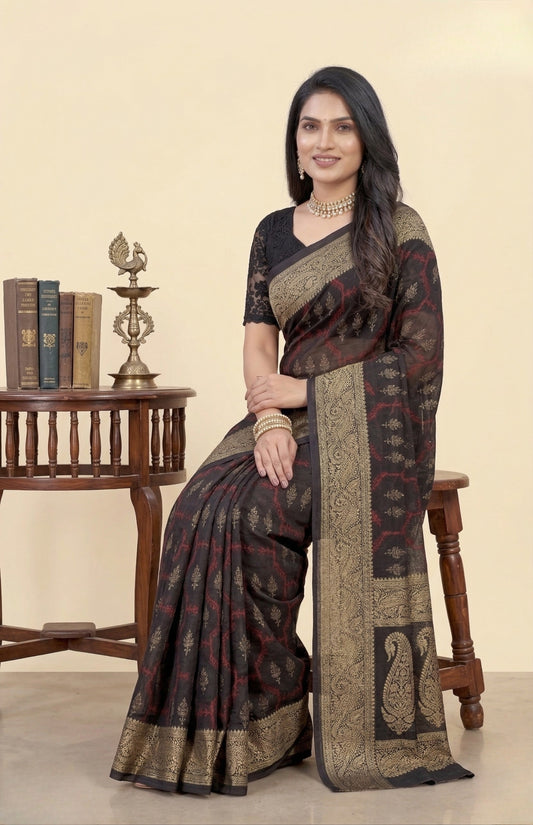 Fashion Tant Soft Cotton Saree