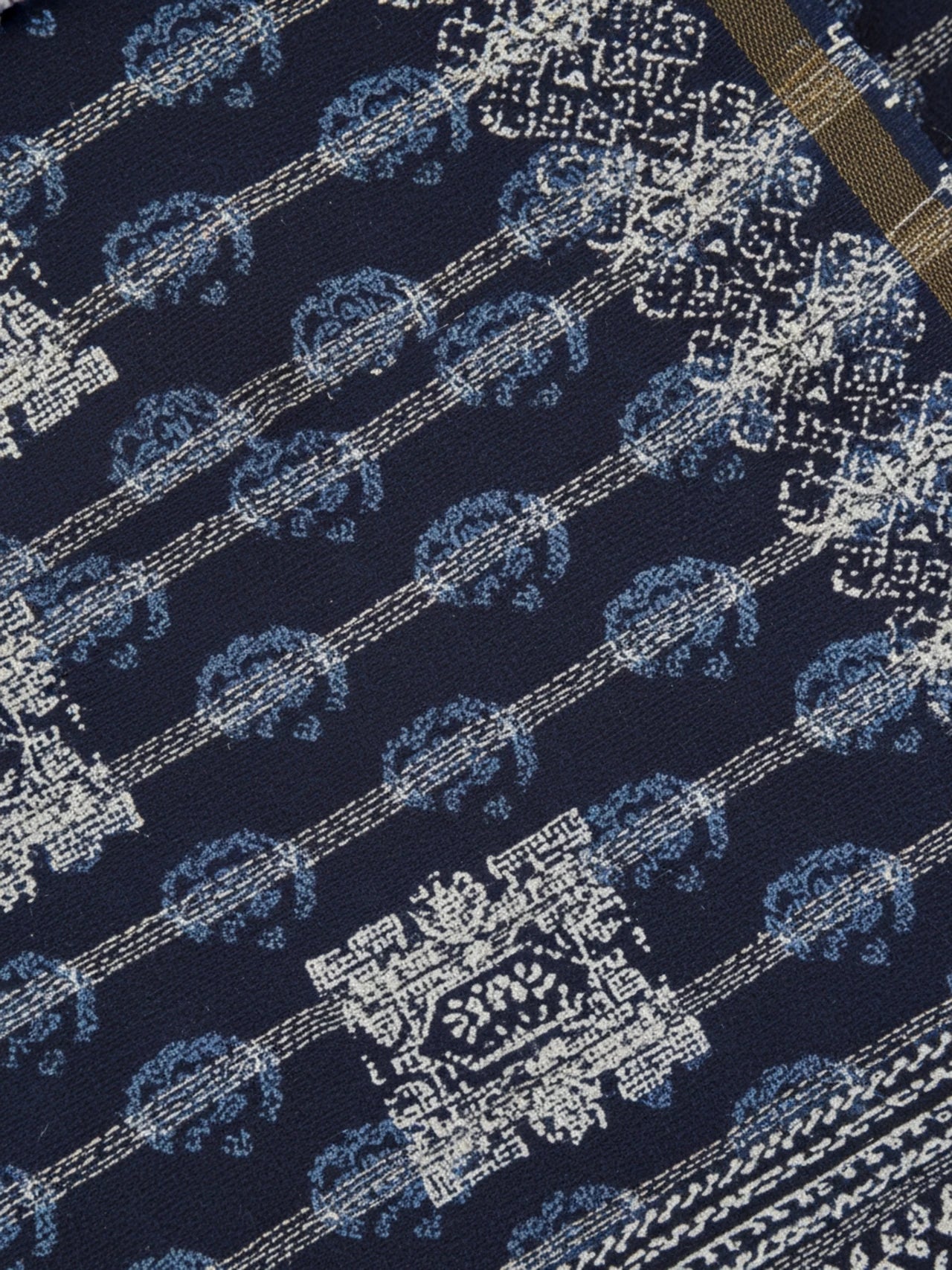 Minu fashions Printed Daily Wear Pure Cotton Saree (Blue)