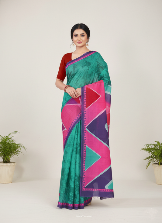 Velvet Touch V- Cotton Saree
