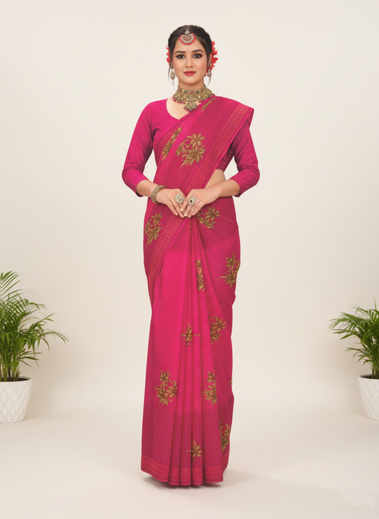 Nancy V- Cotton Saree