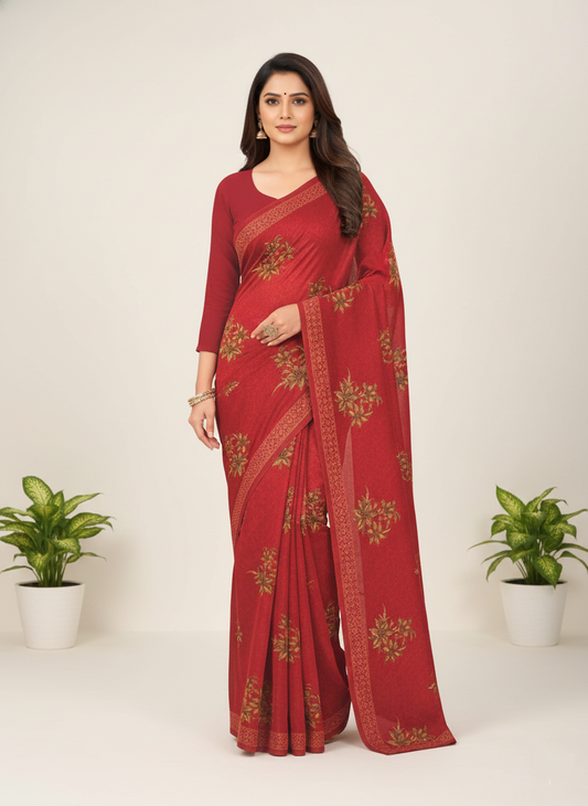 Nancy V- Premium Cotton Saree