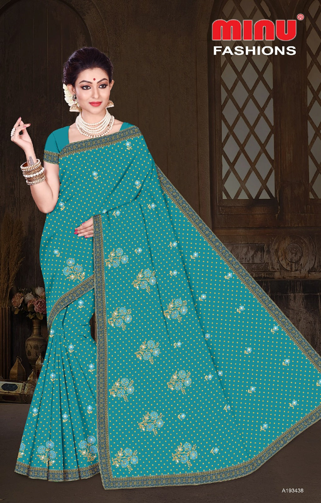 Craftry Cotton Embroidery Saree 193438