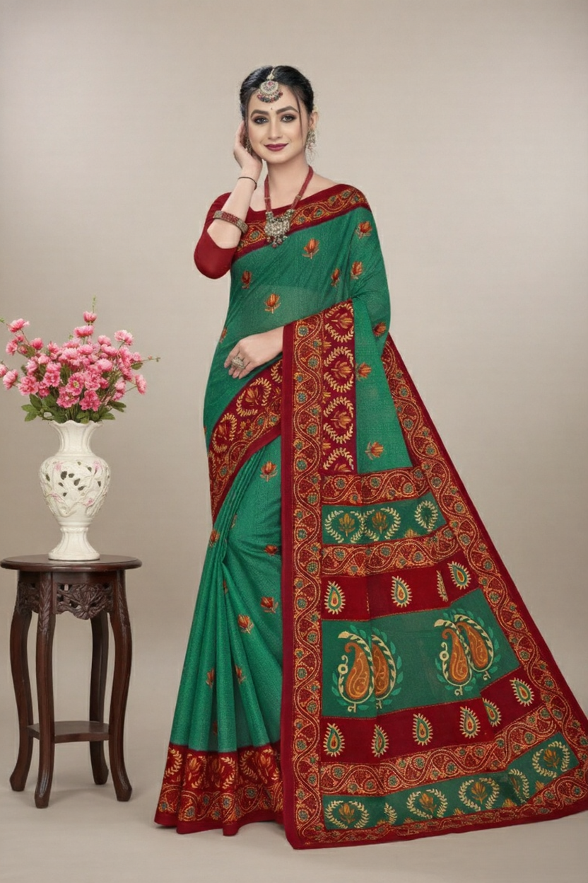 Tandrima Cotton Printed Saree 802