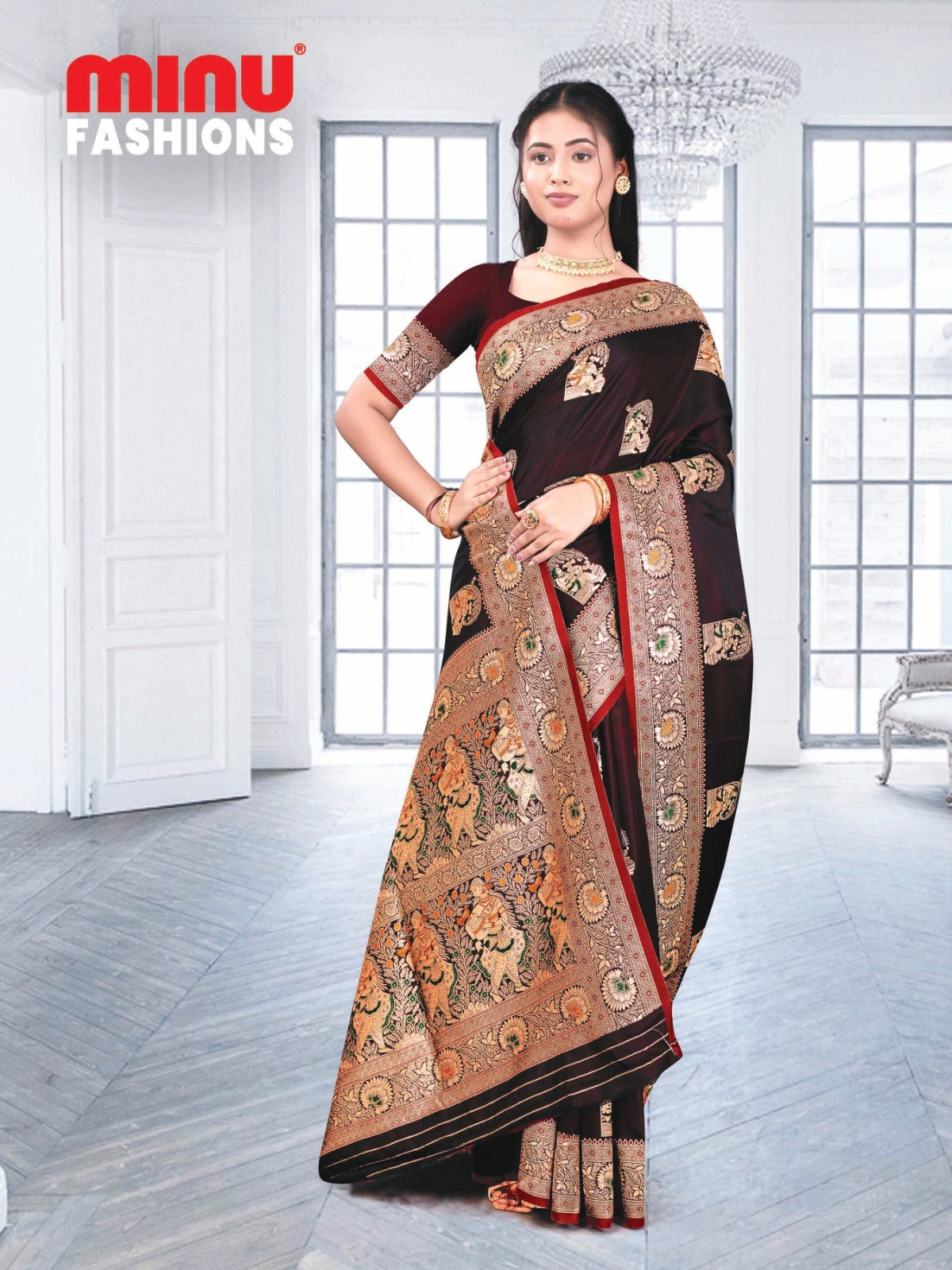 Fancy Saree Shazaadi 1