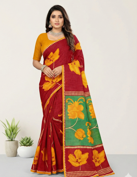 Hi Demand V- Premium Cotton Saree