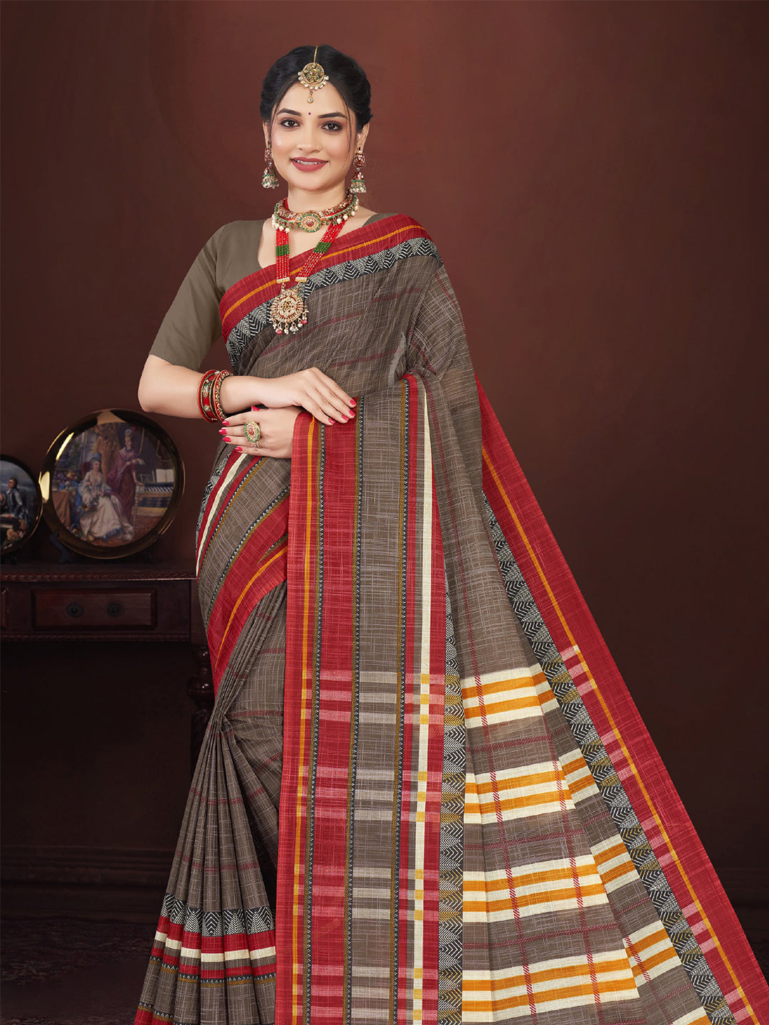 Velvet Touch V- Soft Cotton Saree