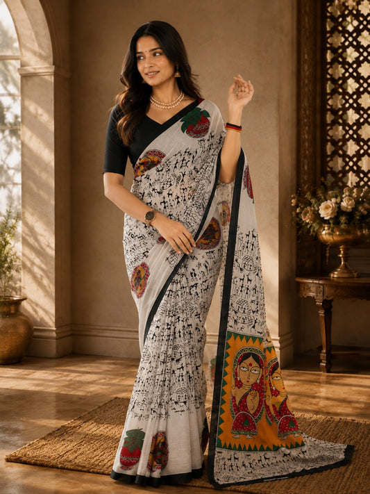 Malai Boutique Cotton Saree