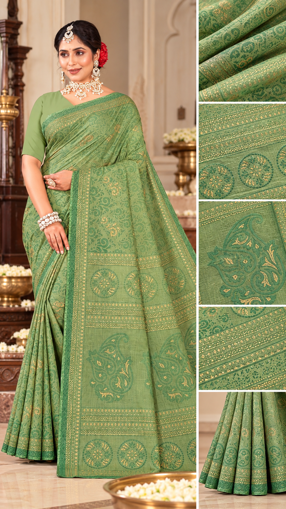 Daisy Vol Pure Cotton Sarees