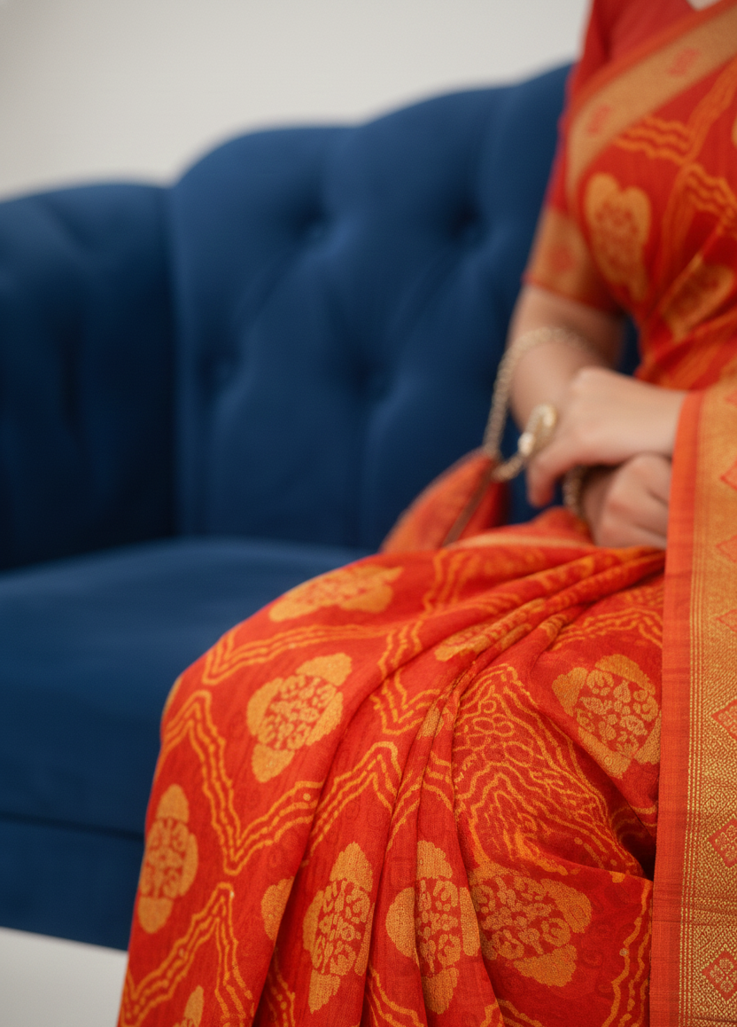 MINU SAREE HUMRAAZ CHUNRI V-1 1044