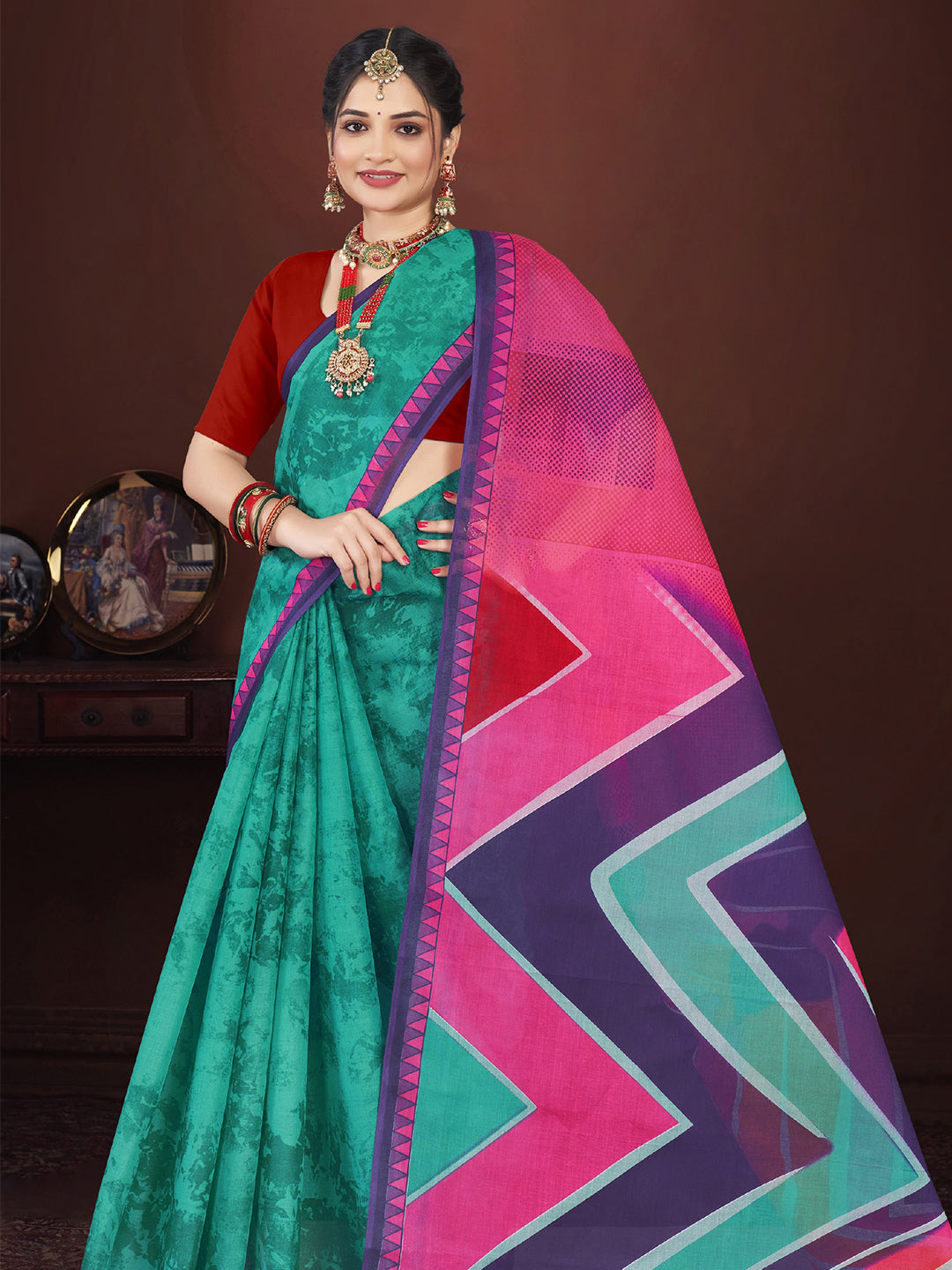 Velvet Touch V- Cotton Saree