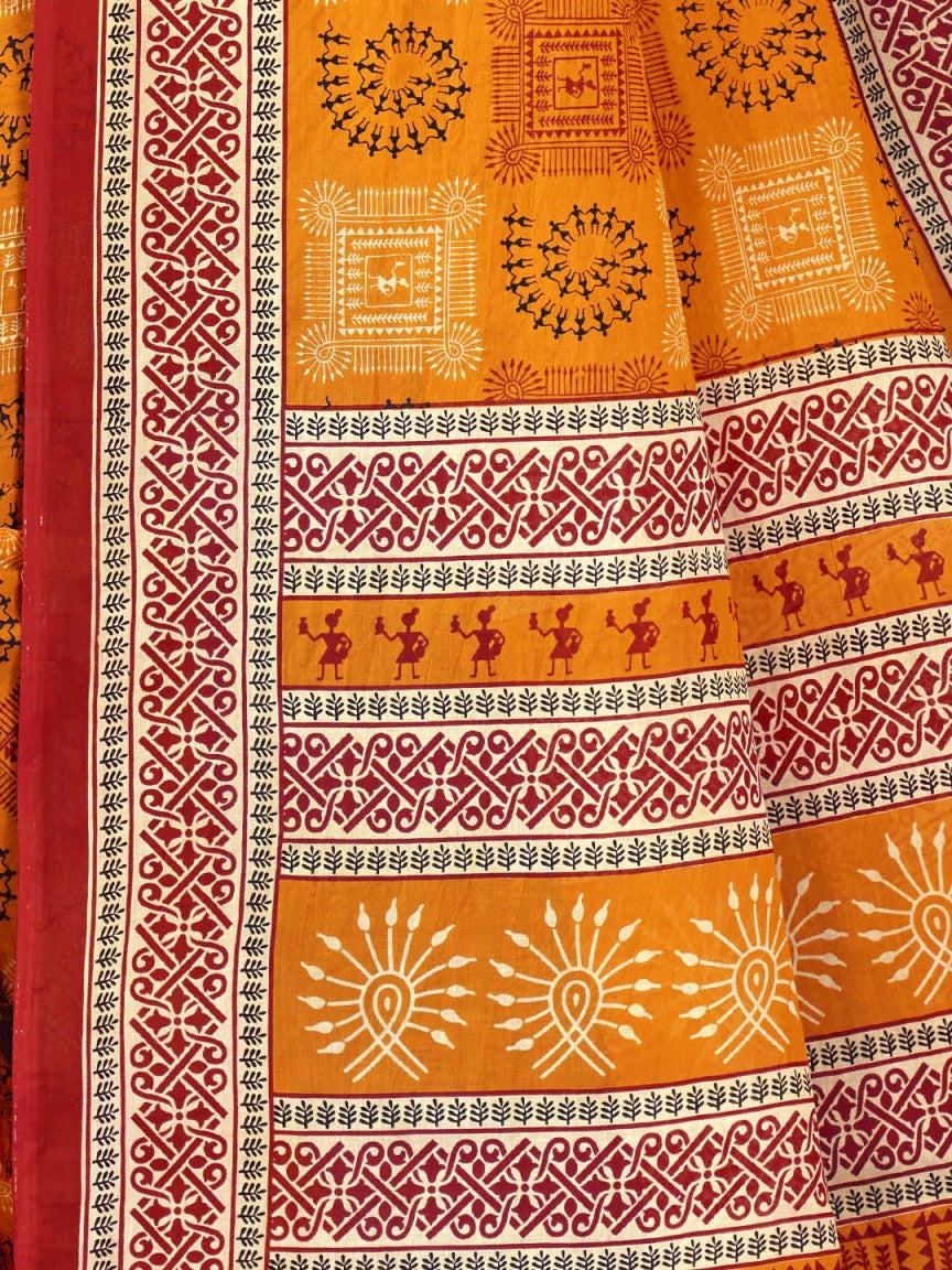 Hi Demand Block Soft Cotton Saree