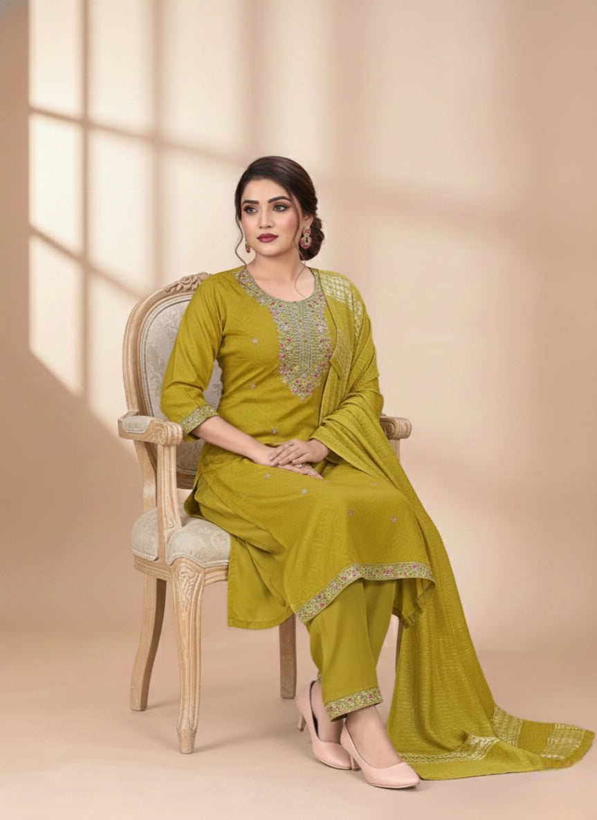 Abhilasha 2 Cotton Printed Stitched Salwar Suit 2004
