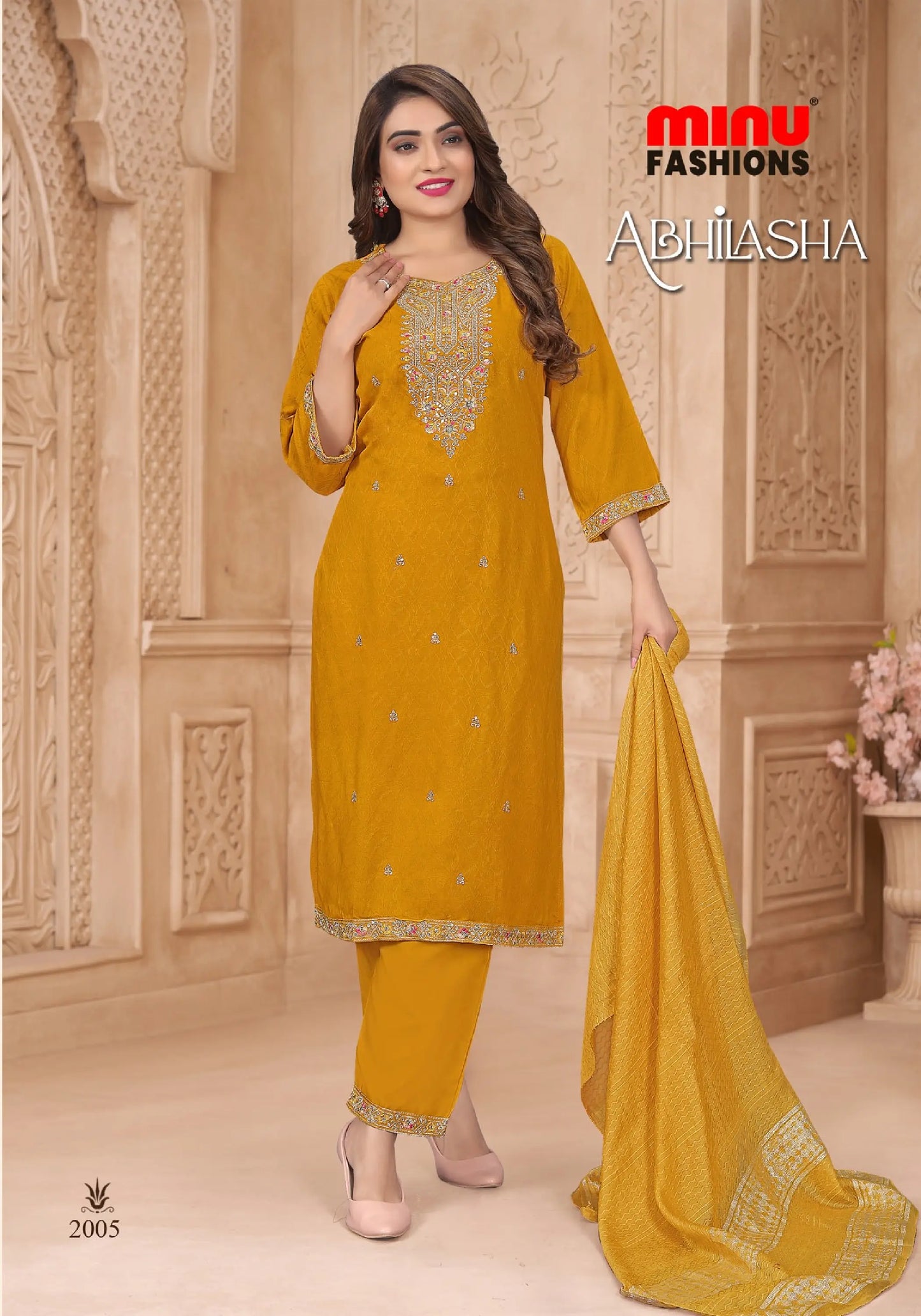 Abhilasha 2 Cotton Printed Stitched Salwar Suit 2005