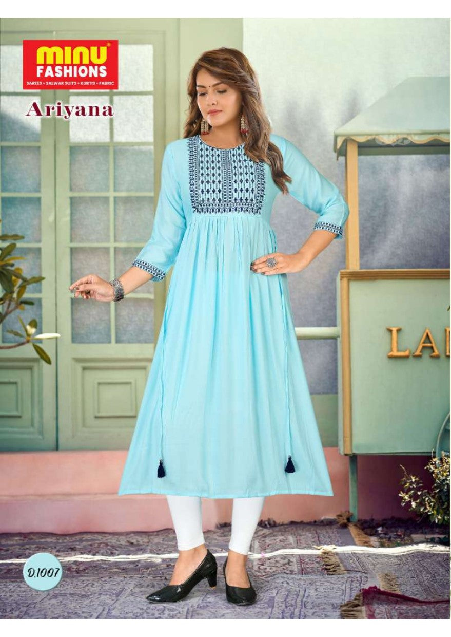 Ariyana Cotton Printed Kurti