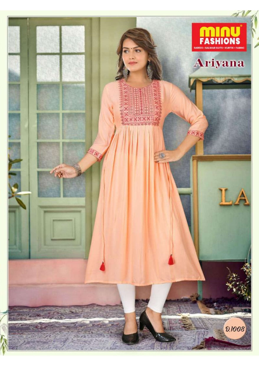 Ariyana Cotton Printed Kurti