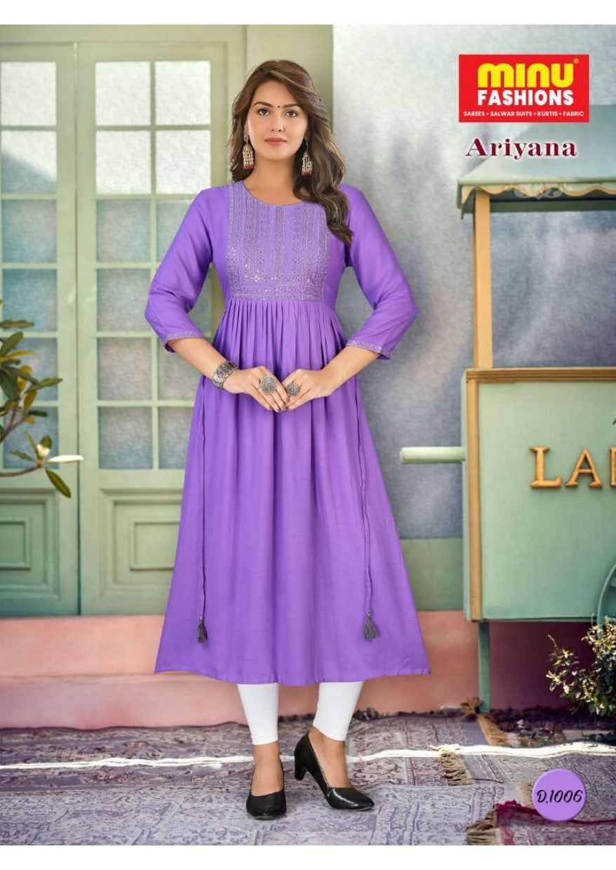 Ariyana Cotton Printed Kurti