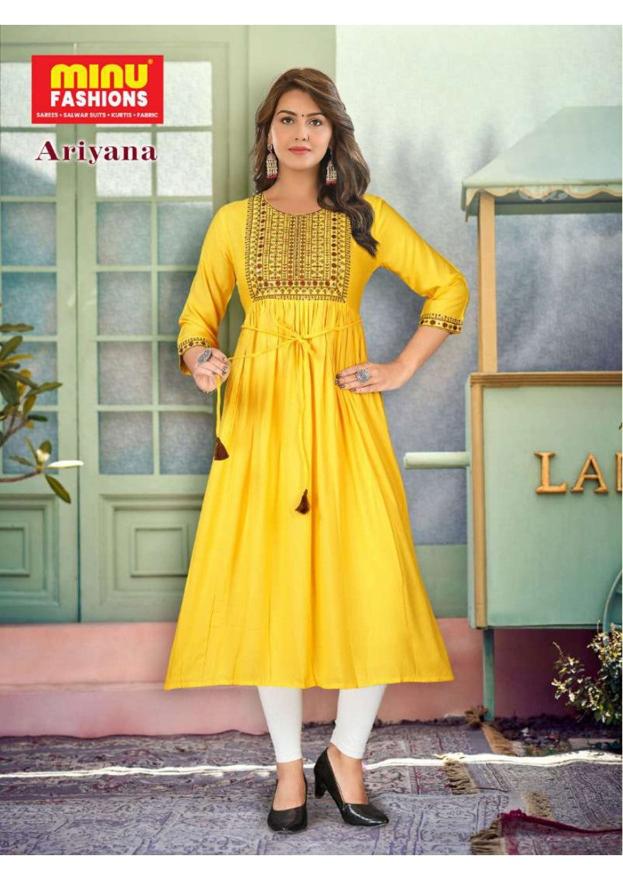 Ariyana Cotton Printed Kurti