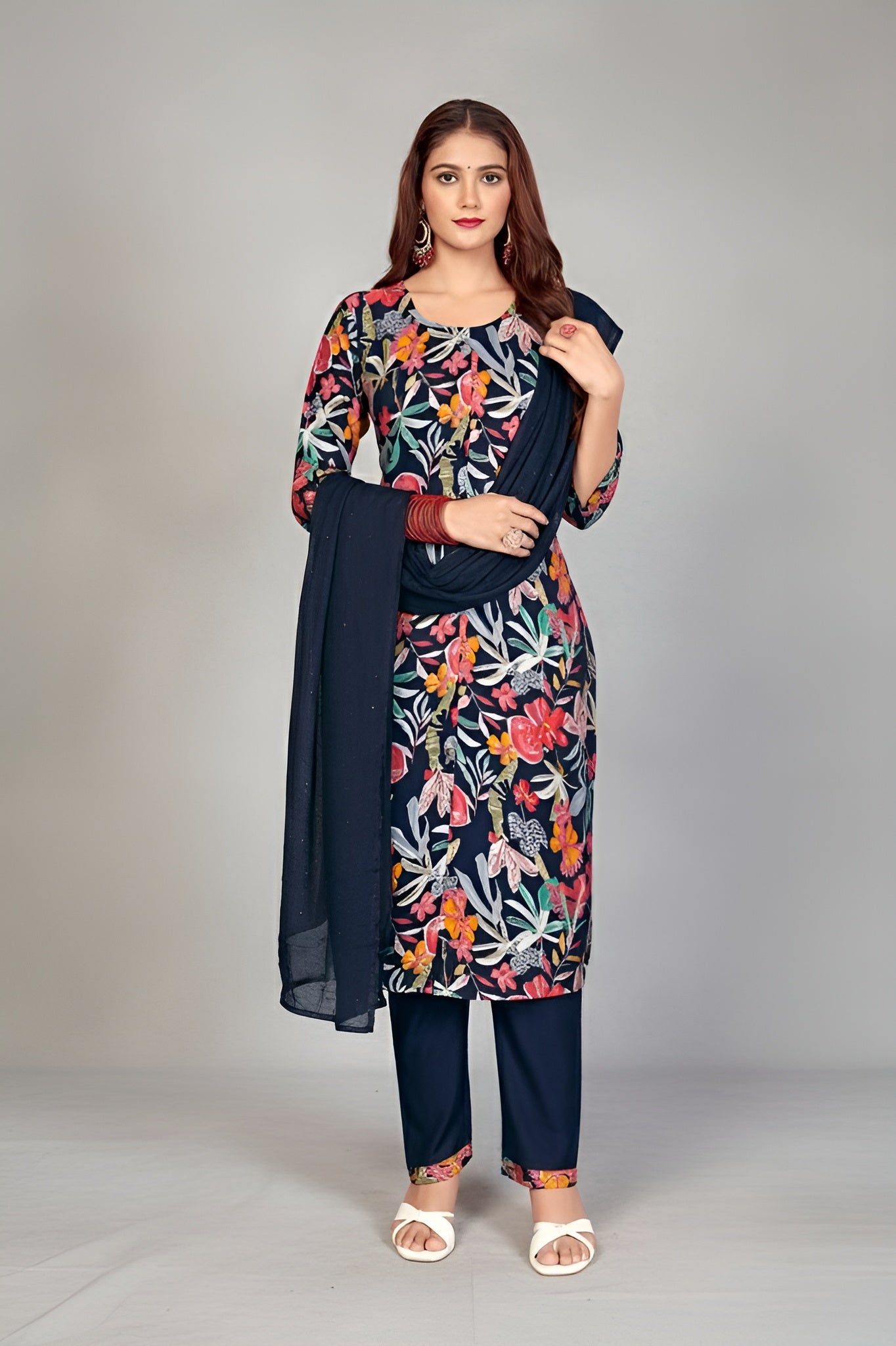 Anuradha Cotton Printed Stitched Salwar Suit XXL 1004