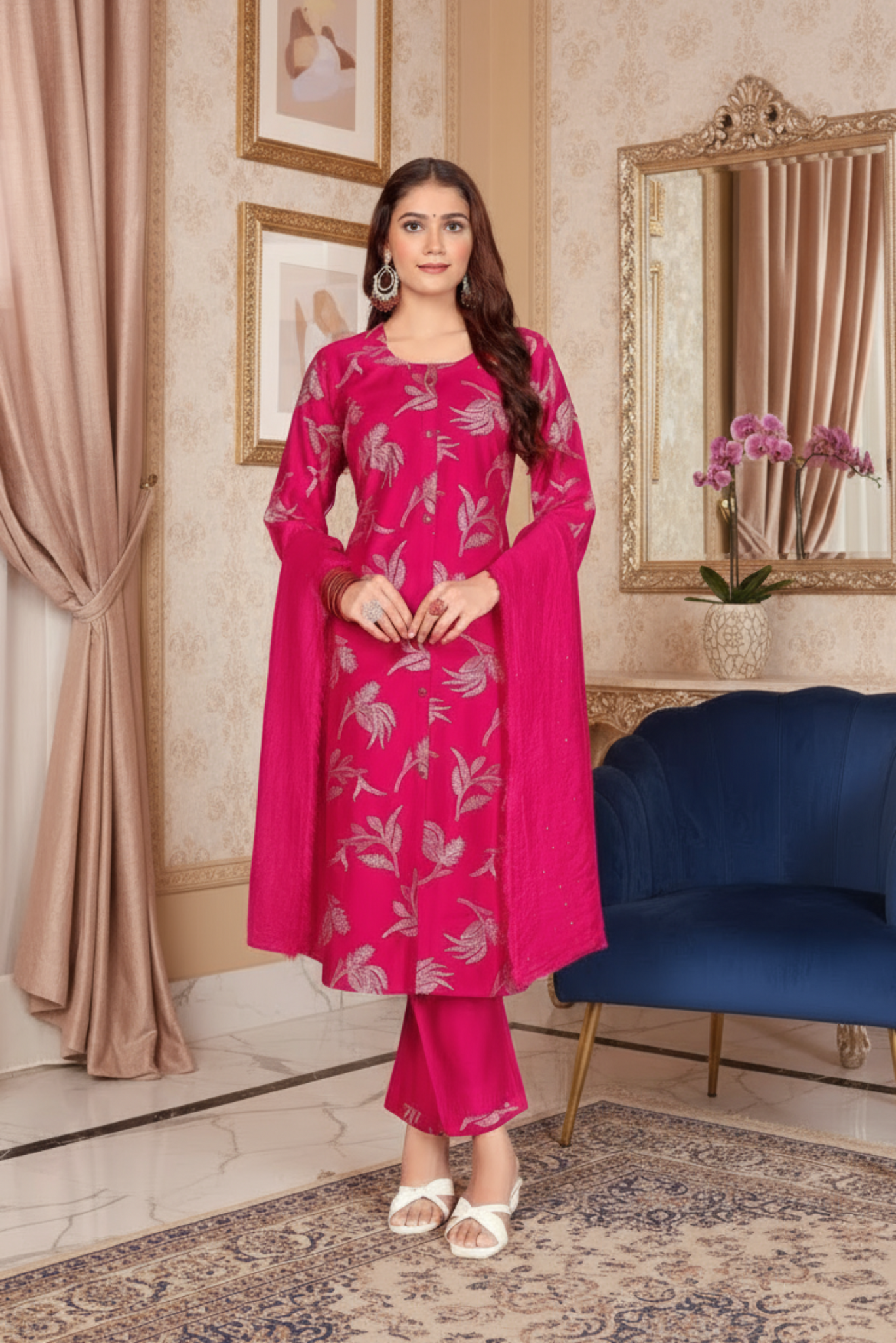 Anuradha (3 Pcs) Stitched Suit