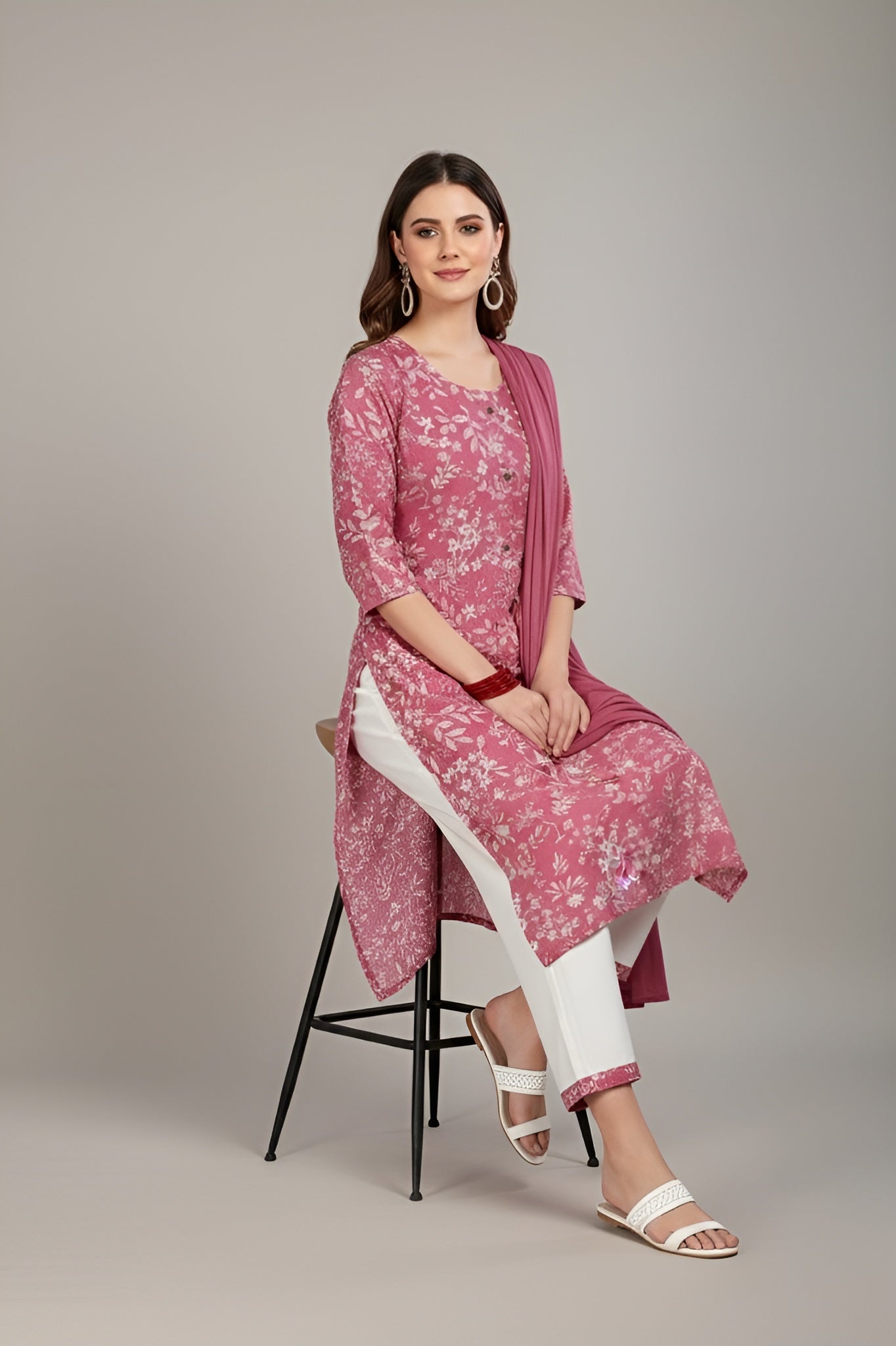 Anuradha Cotton Printed Stitched Salwar Suit XXL 1002