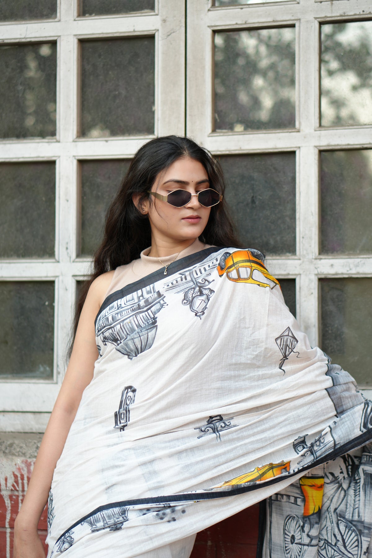 kolkata saree photoshoot taxi