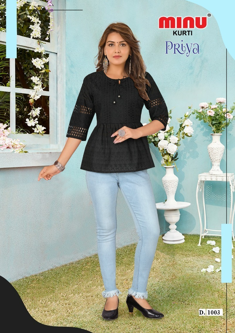 Priya Cotton Short Kurti