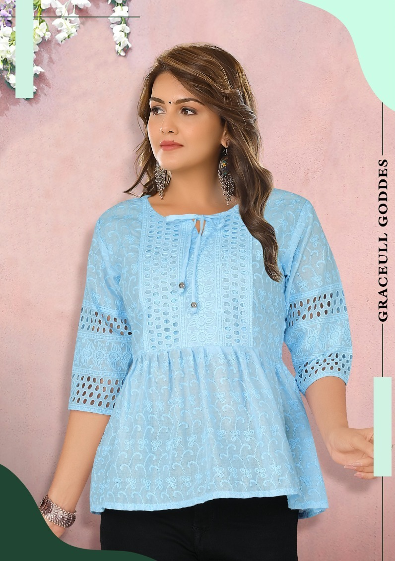 Priya Cotton Short Kurti