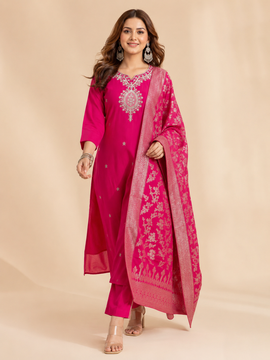 Riyasat 3 Vatican Dyed Stitched Salwar Suit 1005