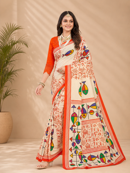 Malai Boutique Cotton Saree