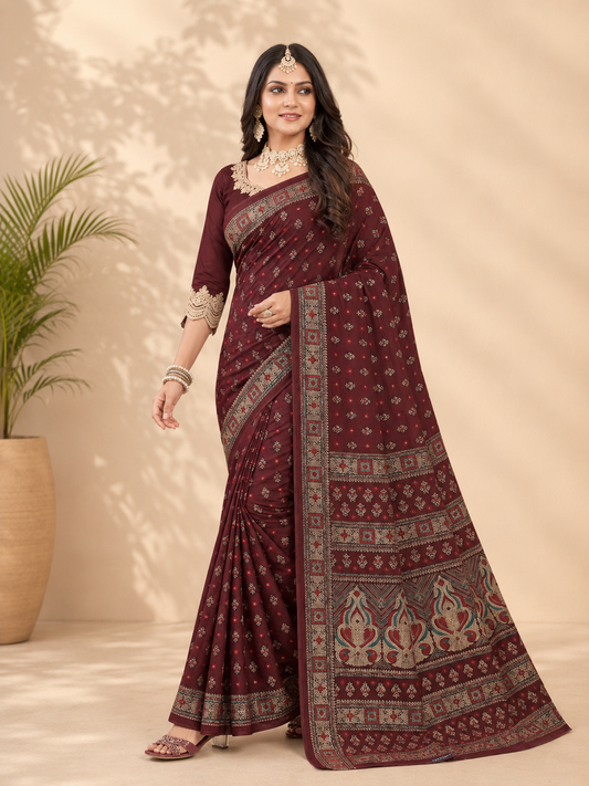 Fashion Tant Premium Cotton Saree