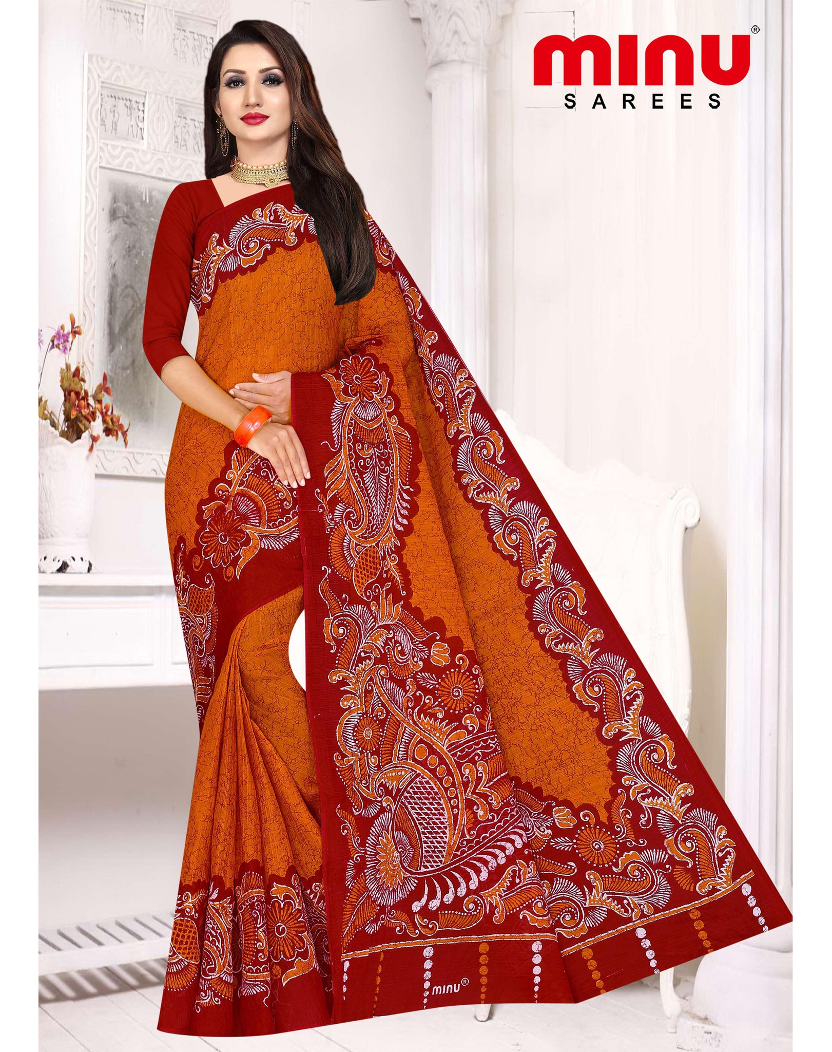 Malai Cotton Saree Without Blouse Piece : A Palette Of Comfort And Style