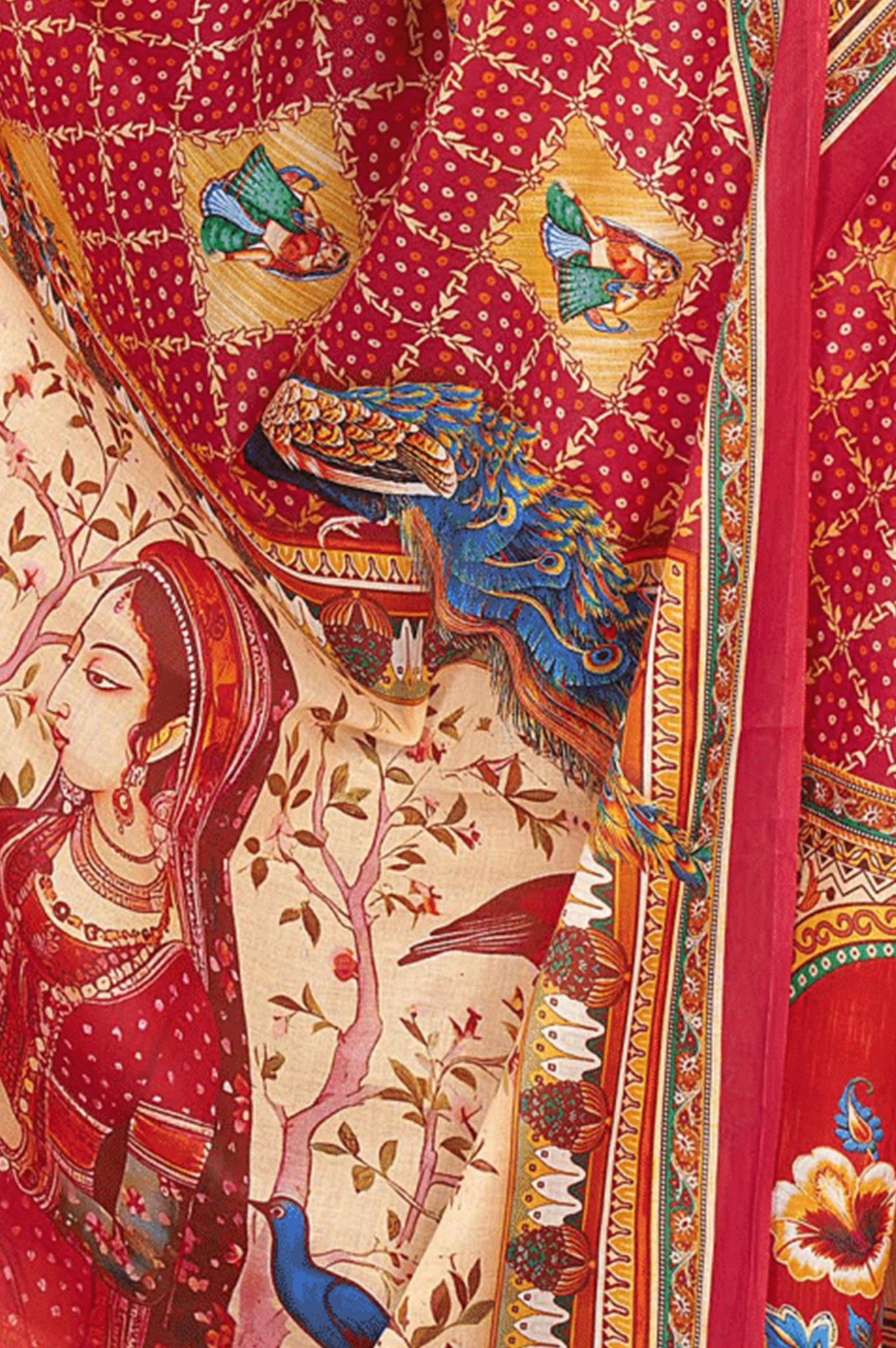 MINU SAREE DIGITAL FASHION RADHEY KRISHNA 45012