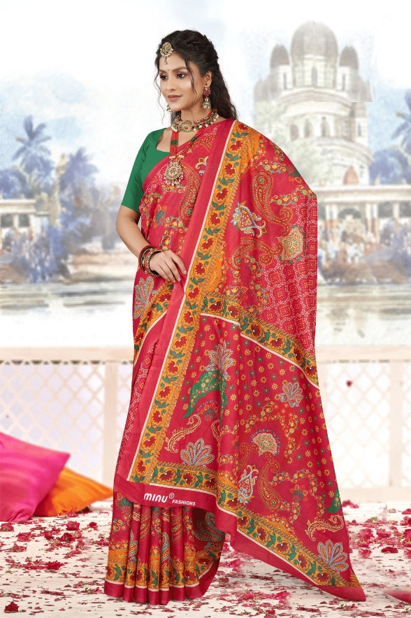 MINU SAREE DIGITAL FASHION RADHEY KRISHNA 45034