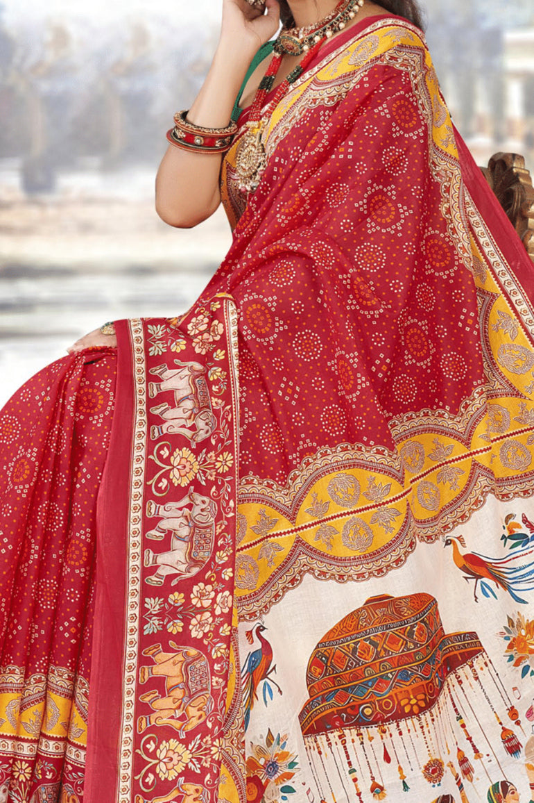 MINU SAREE DIGITAL FASHION RADHEY KRISHNA 45078