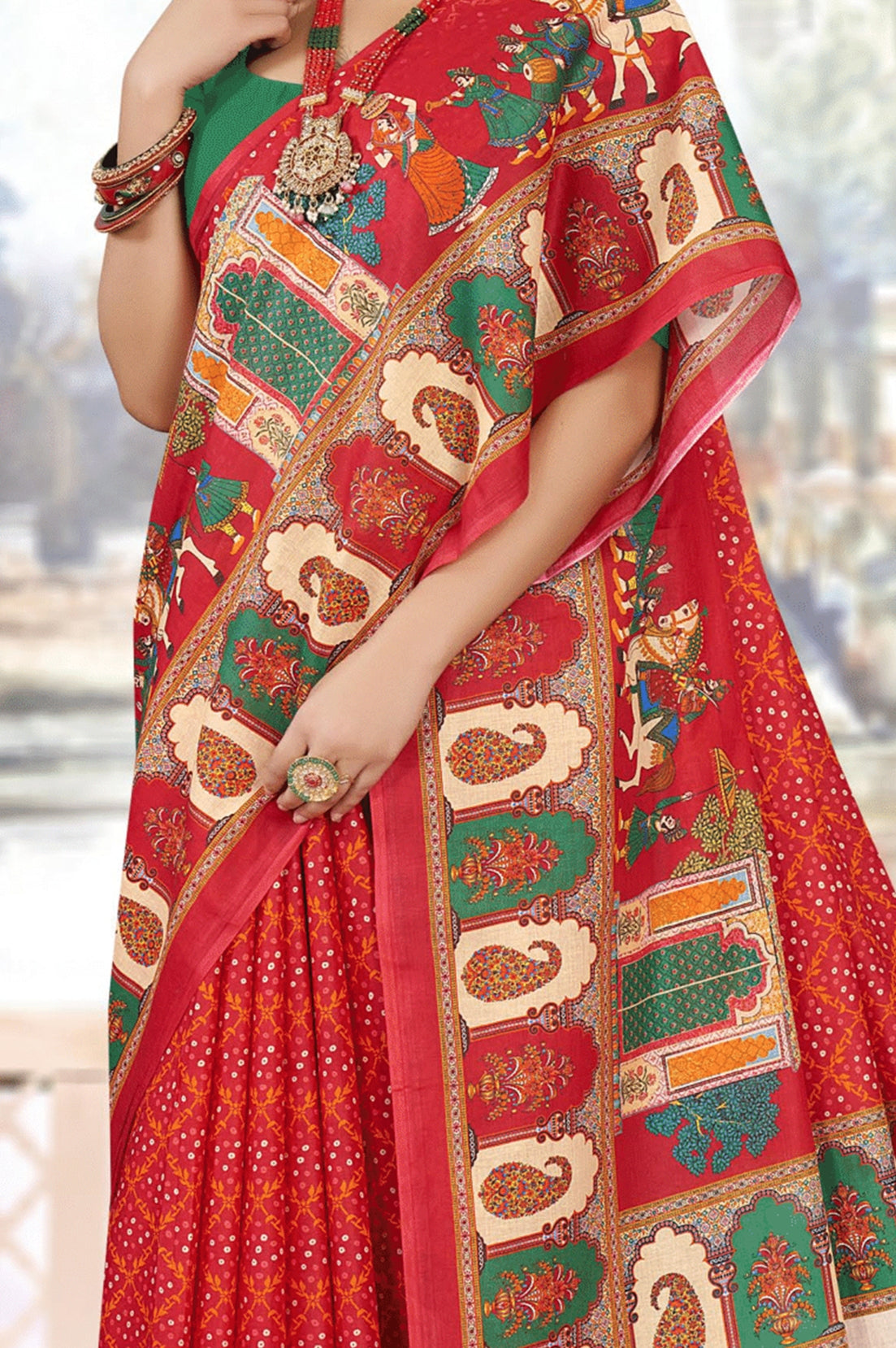 MINU SAREE DIGITAL FASHION RADHEY KRISHNA 45067