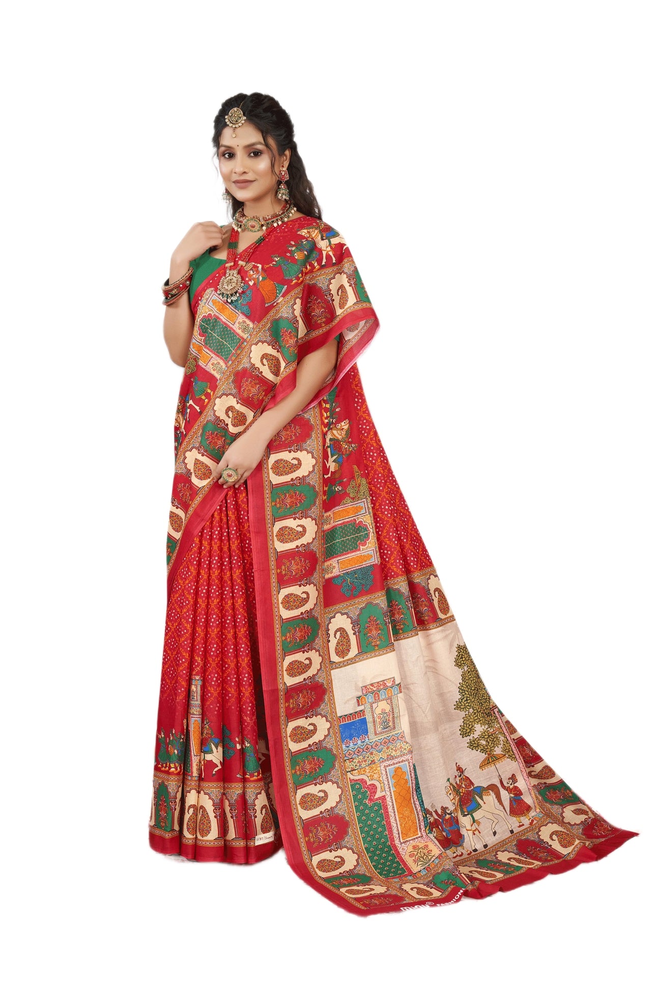 MINU SAREE DIGITAL FASHION RADHEY KRISHNA 45067