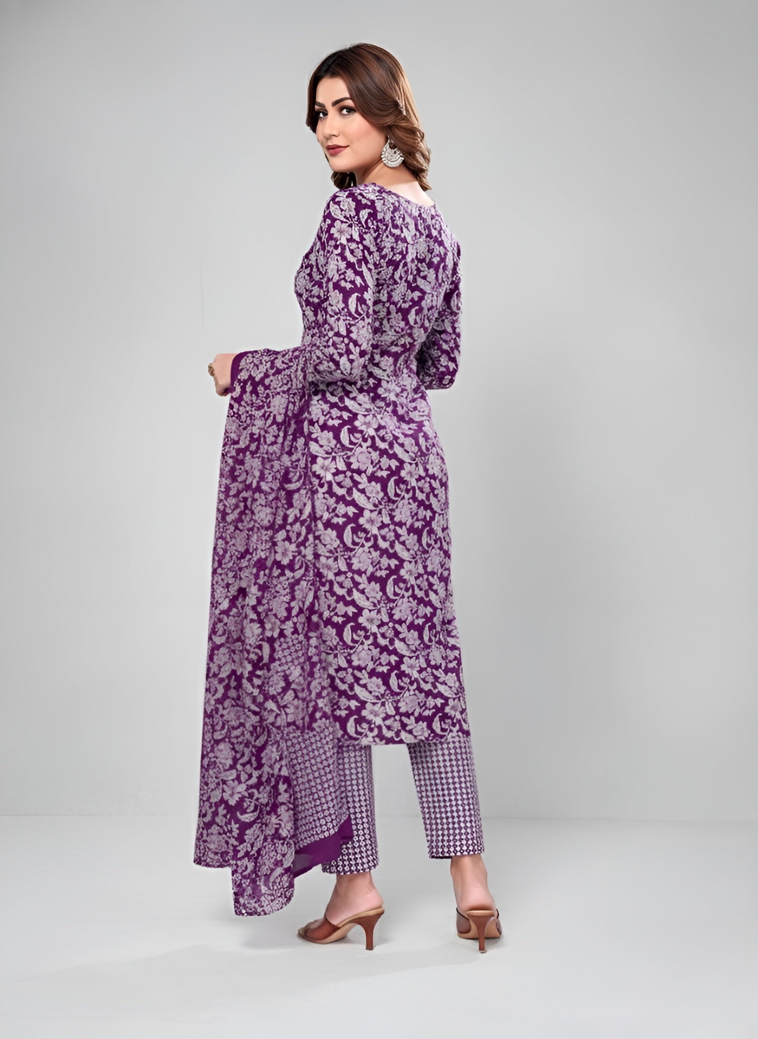 Eliza Cotton Printed Stitched Salwar Suit 1002