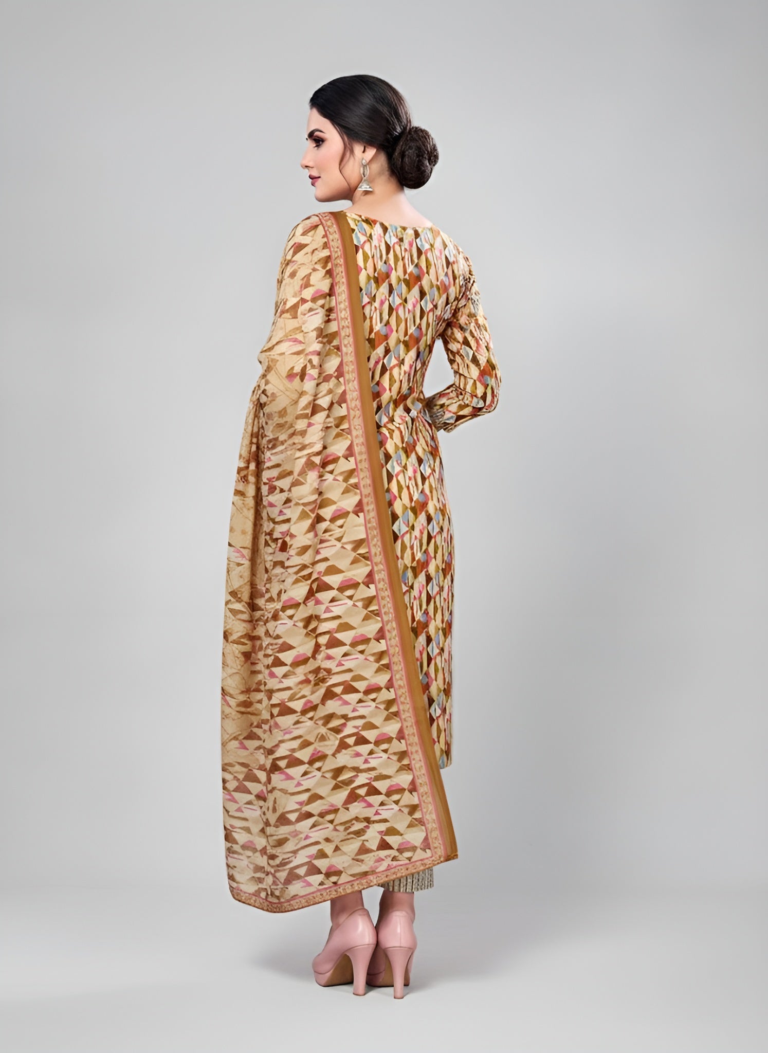 Eliza Cotton Printed Stitched Salwar Suit 1001