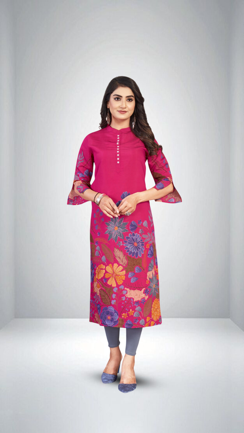 Fiona Cotton Printed Kurti
