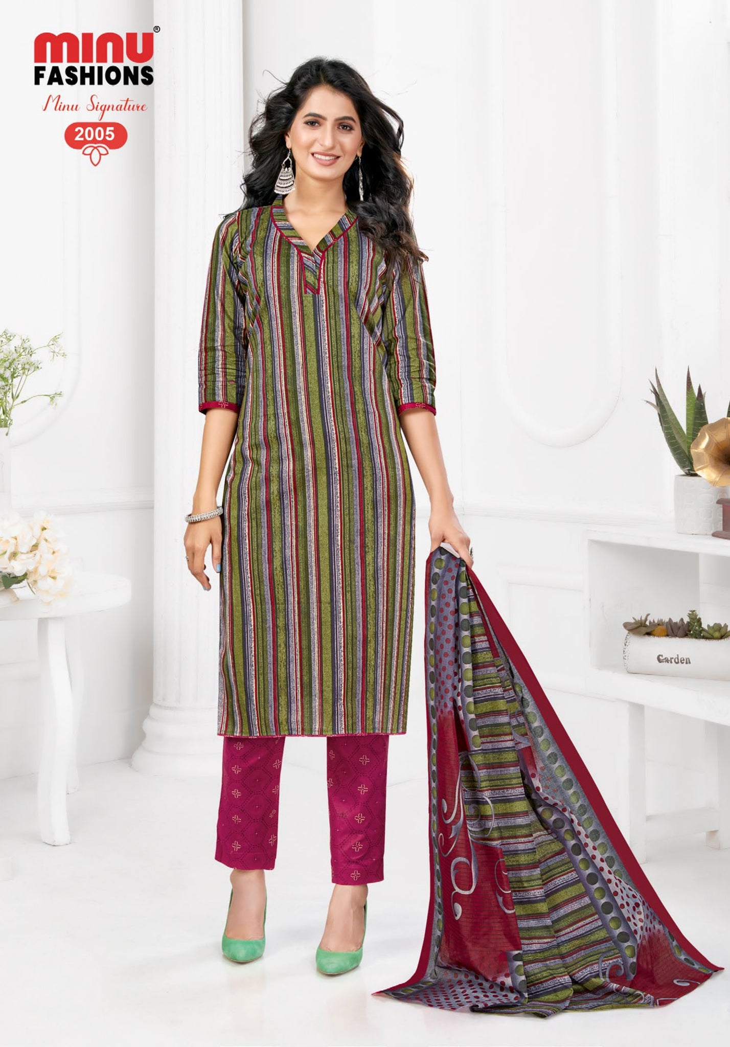 Minu Signature 2 Stitched Salwar Suit