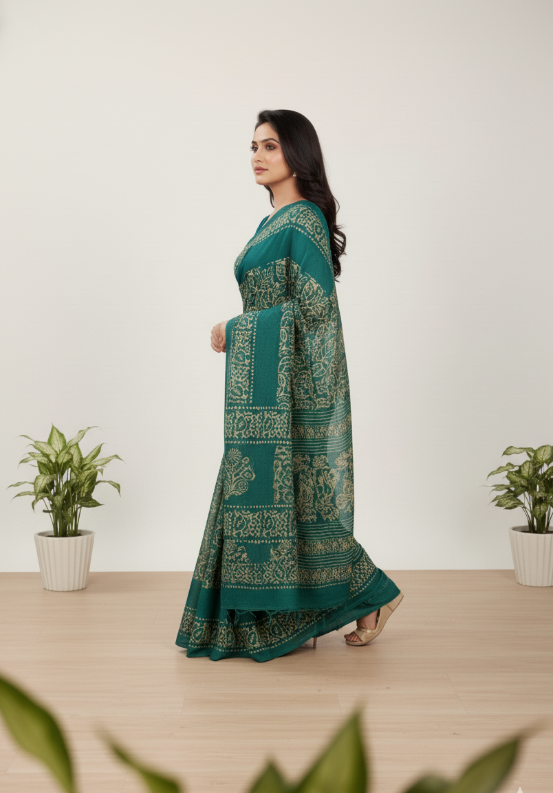 Melody 14 Cotton Printed Saree 781040