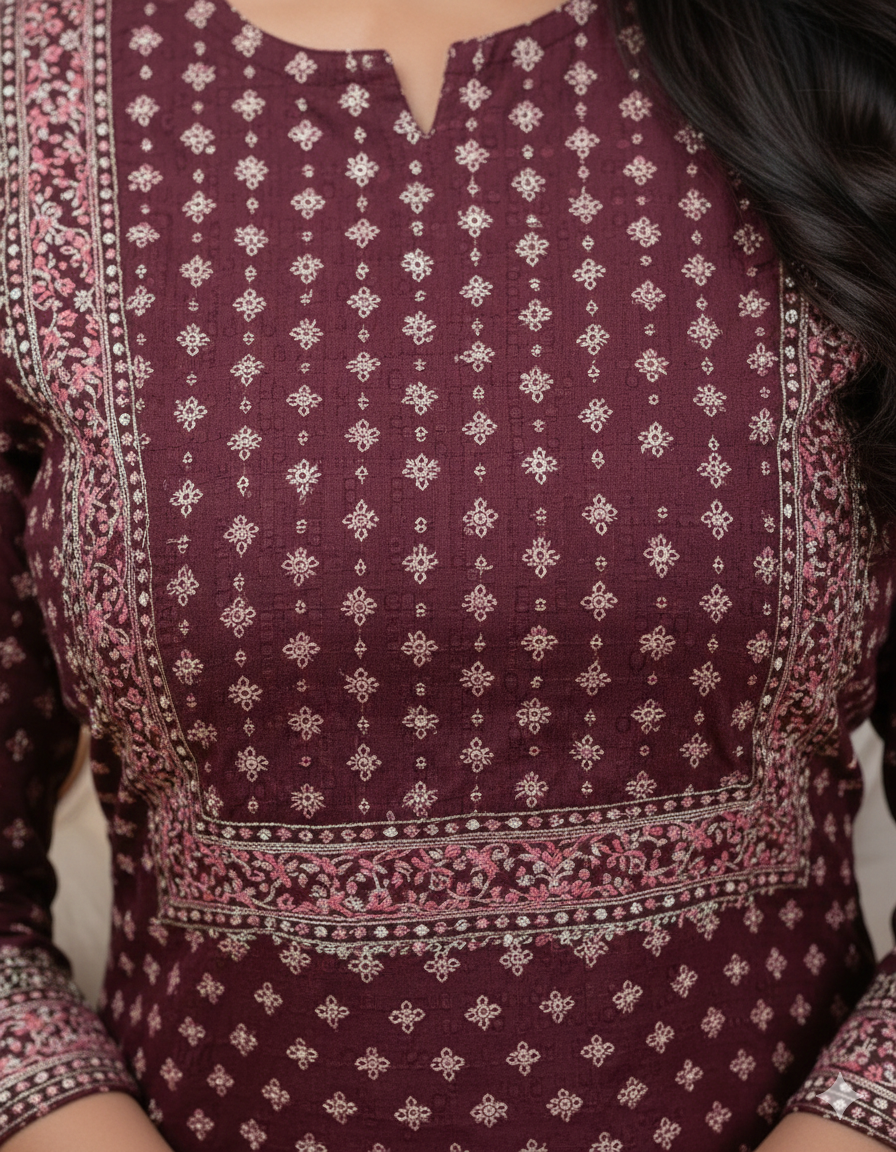 Pratishtha Cotton Printed Kurti Set 1004