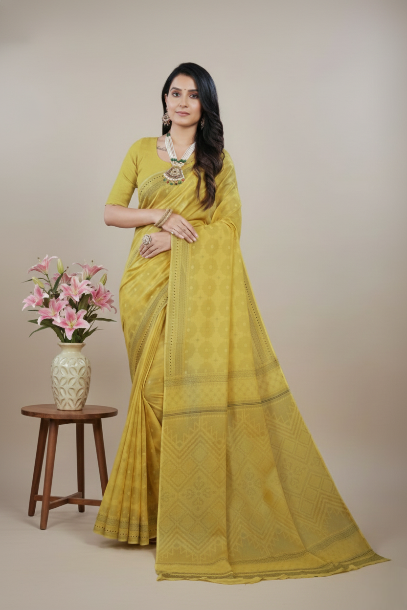 Ritika Cotton Printed Saree 1001