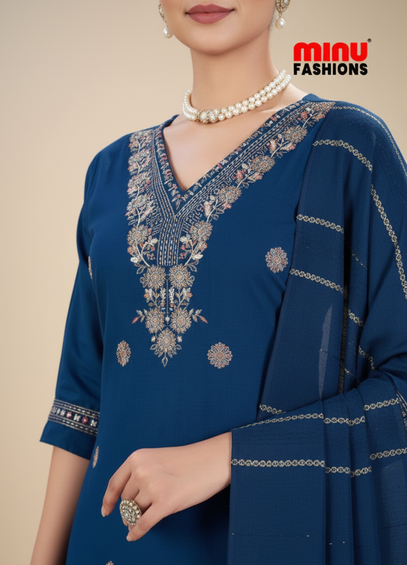 Abhilasha Cotton Printed Stitched Salwar Suit 1001