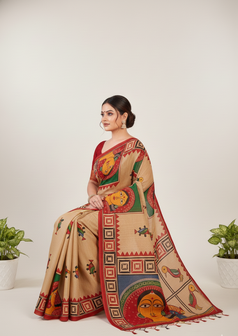 MINU SAREE SRIMOYEE JAMINI ART 41713