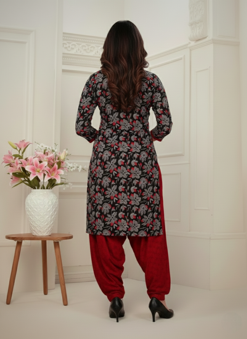 Sonpari Cotton Printed Stitched Salwar Suit XL 3009